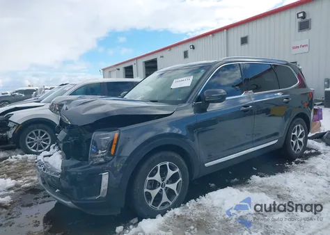 2020 Kia Telluride Ex z USA, uszkodzony, nr VIN 5XYP3DHC7LG036648